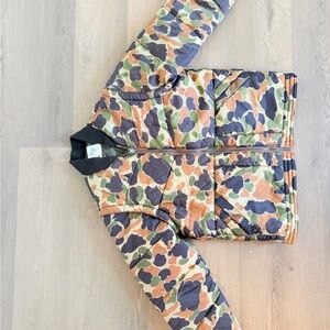 Camouflage Puffer Vest